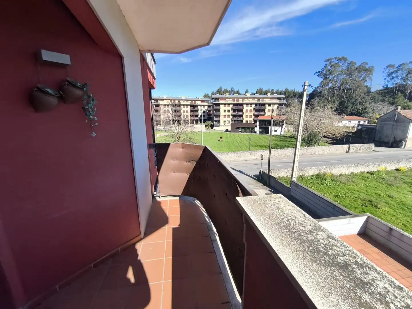 Balcony of Flat for sale in Llanes  with Heating, Private garden and Parquet flooring