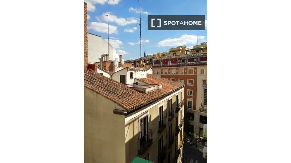 Vista exterior de Pis de lloguer en Madrid amb Aire condicionat, Calefacció i Moblat