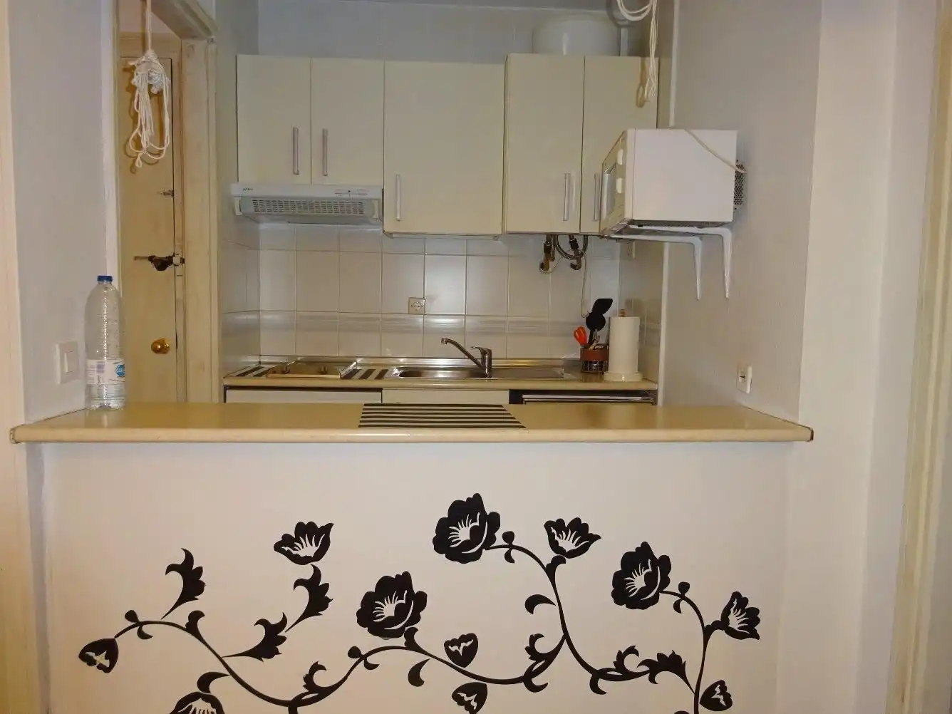 Cocina de Apartamento de alquiler en Sevilla con Aire acondicionado, Calefacción y Amueblado