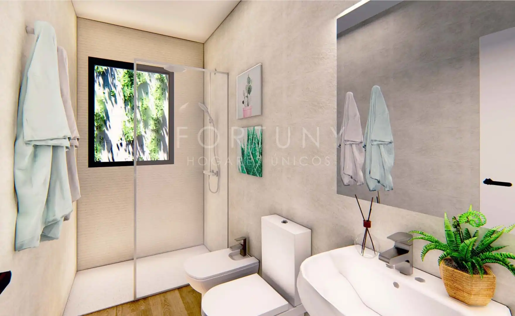 Baño de Residencial en venta en Málaga