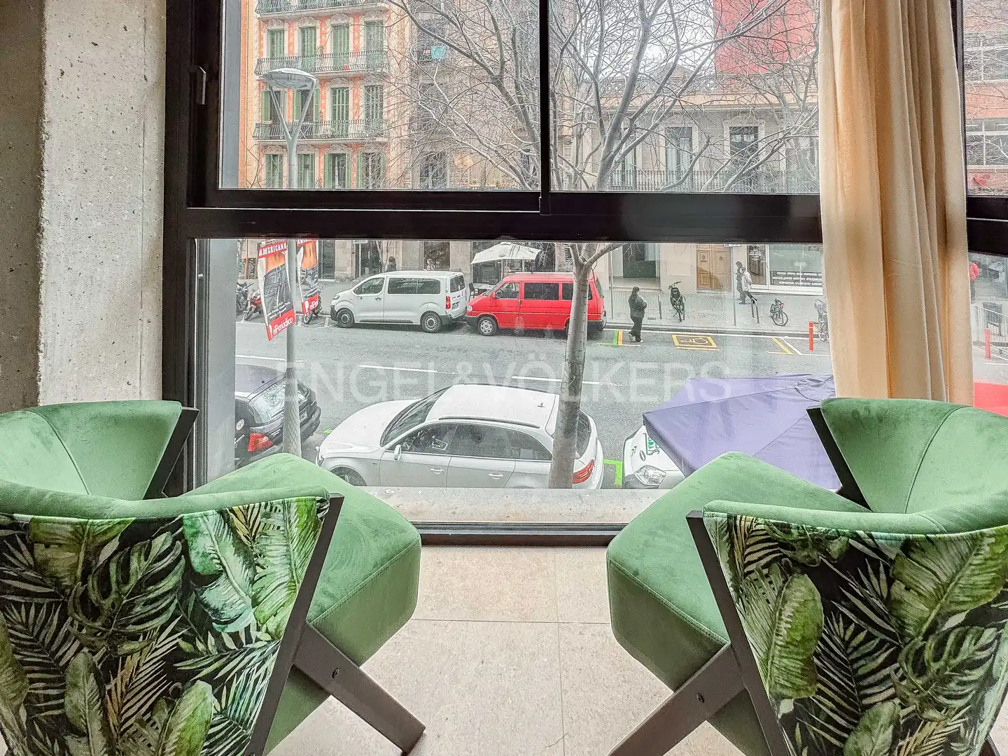 Terrace of Flat for rent in Barcelona  with Air Conditioner, Heating and Parquet flooring