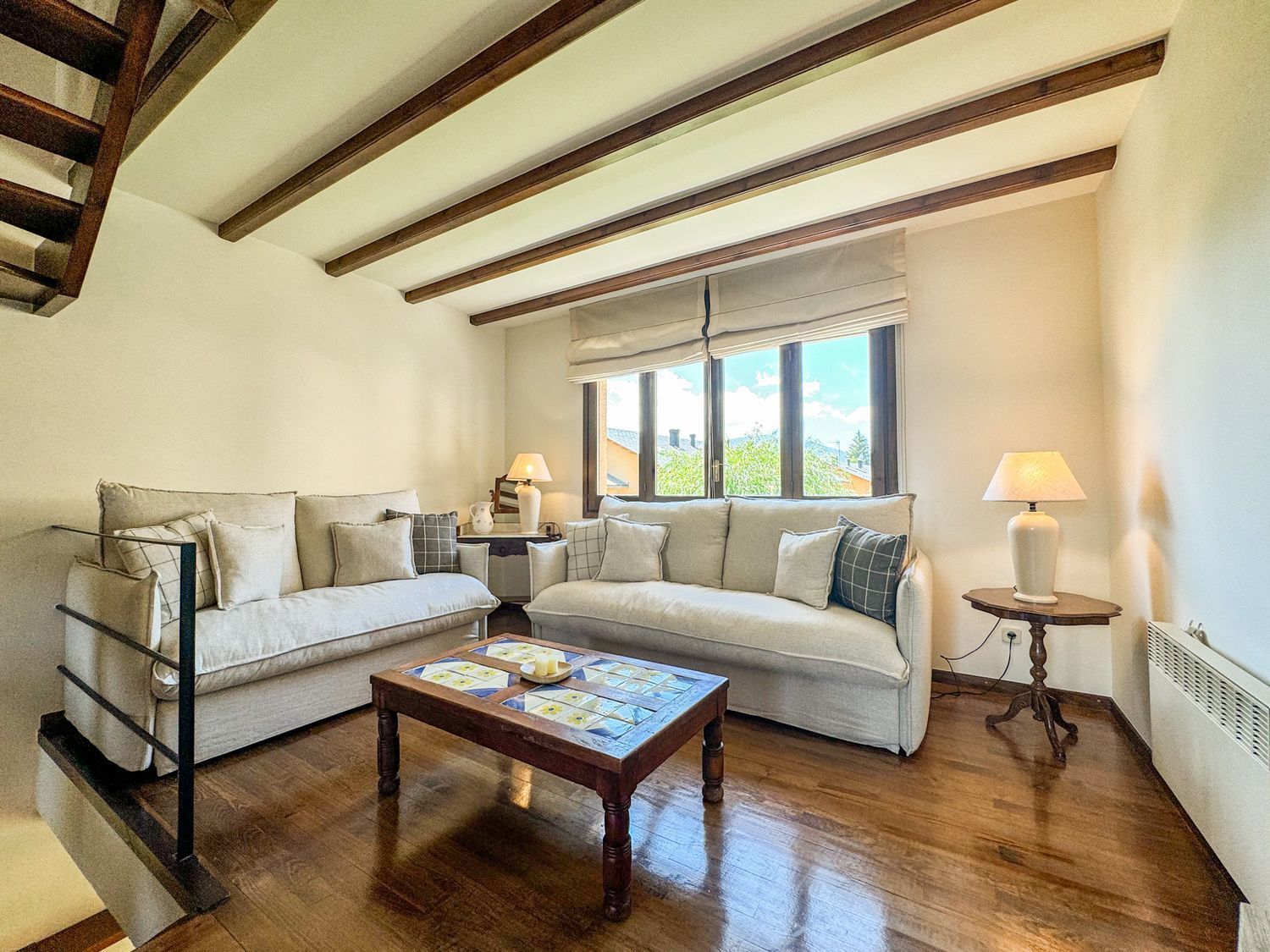 Living room of House or chalet to rent in Puigcerdà  with Heating, Private garden and Terrace