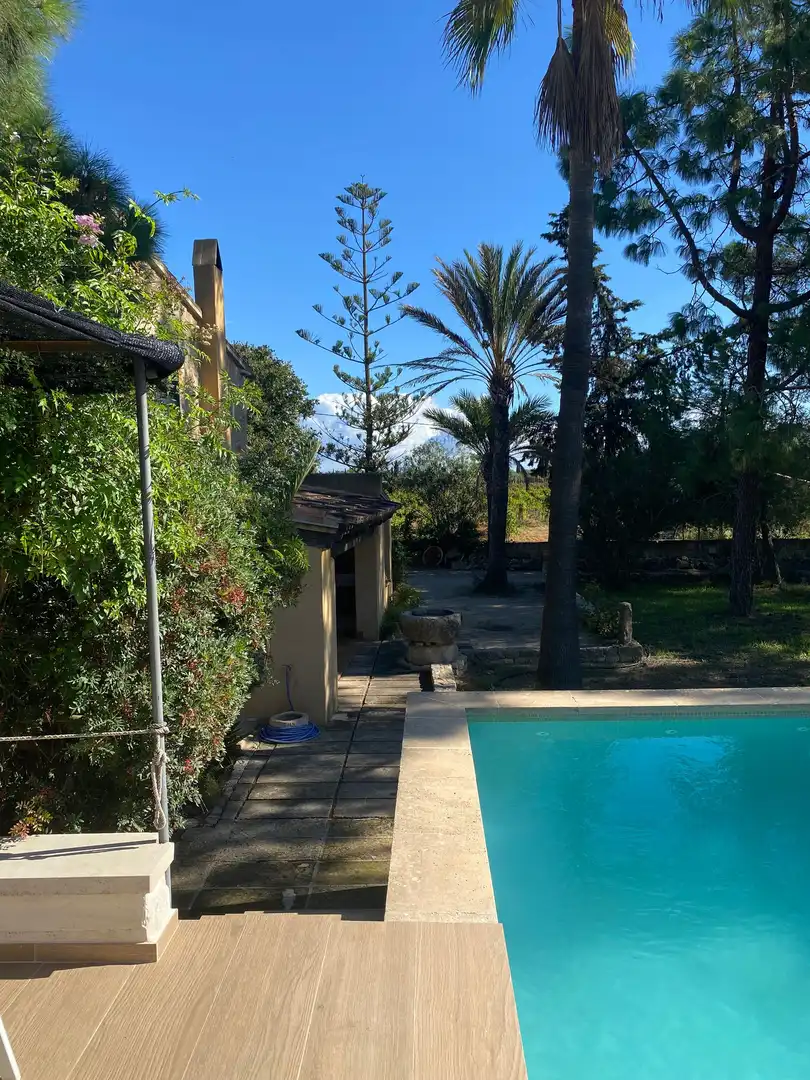 Jardín de Casa o chalet de alquiler en Santa María del Camí con Terraza y Balcón