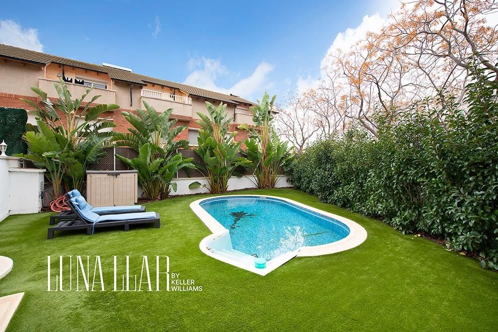 Garden of Single-family semi-detached for sale in Viladecans  with Heating, Private garden and Terrace