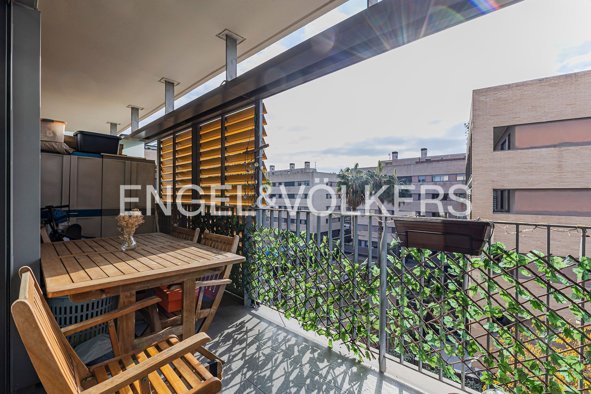 Balcony of Apartment for sale in Sant Cugat del Vallès  with Heating