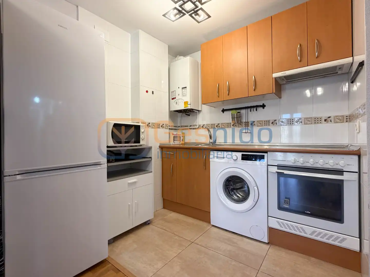 Küche von Wohnung zur Miete in Segovia mit Heizung, Schwimmbad und Gemeinschaftspool