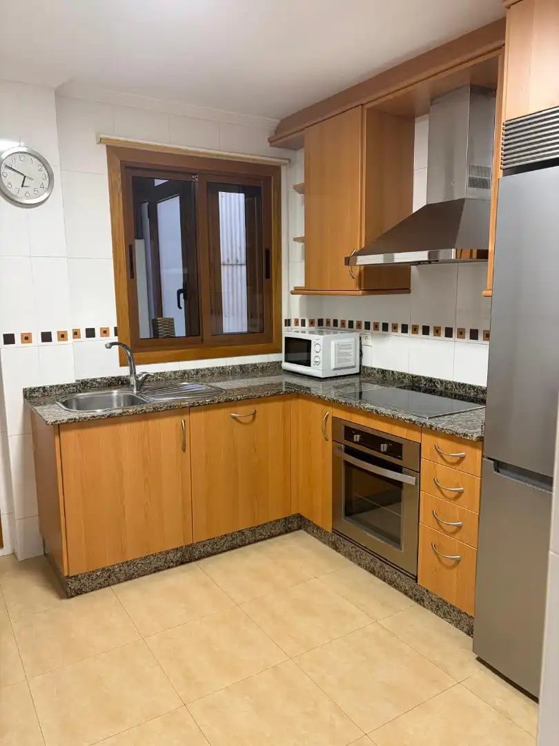 Kitchen of Flat for rent in A Parda