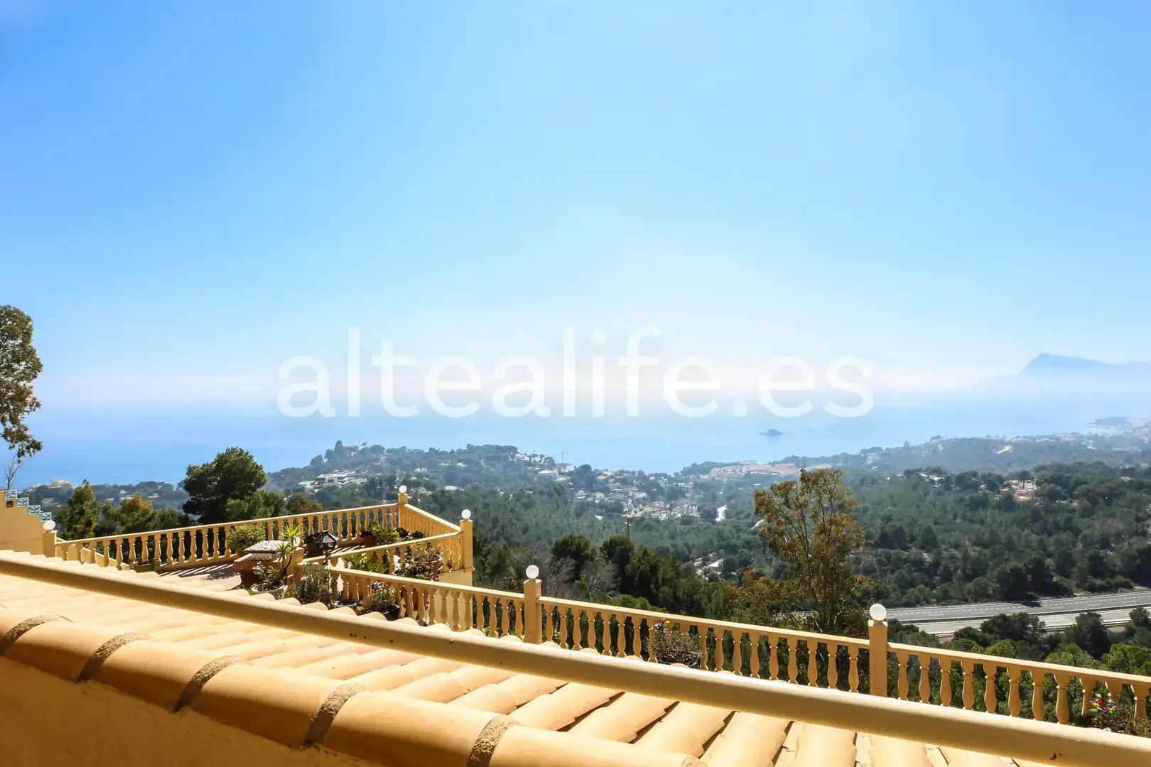 Vista exterior de Casa o chalet en venta en Altea con Aire acondicionado, Calefacción y Jardín privado