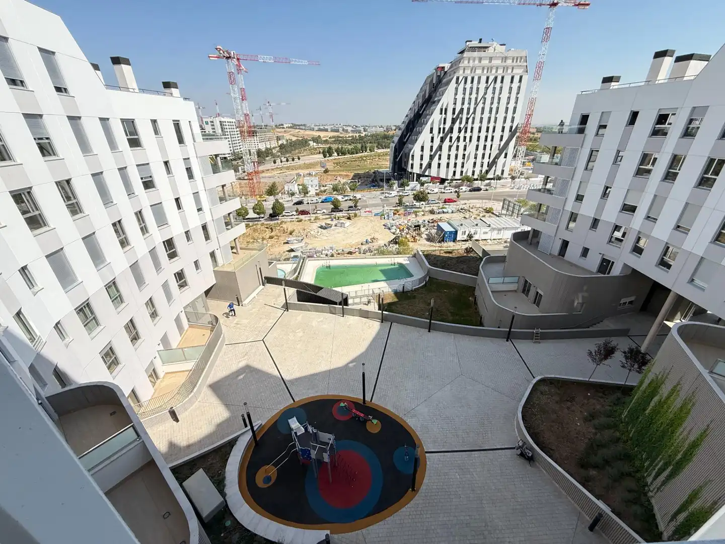 Terraza de Piso de alquiler en Madrid