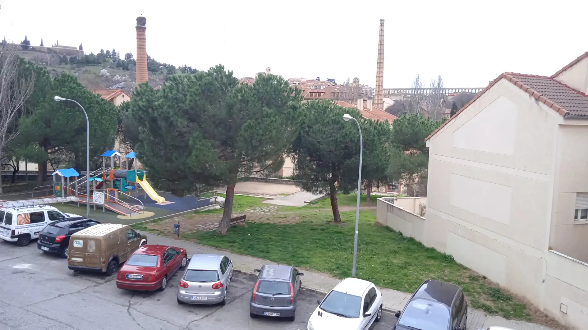 Parkplatz von Wohnung zum Verkauf in Segovia mit Heizung, Terrasse und Möbliert