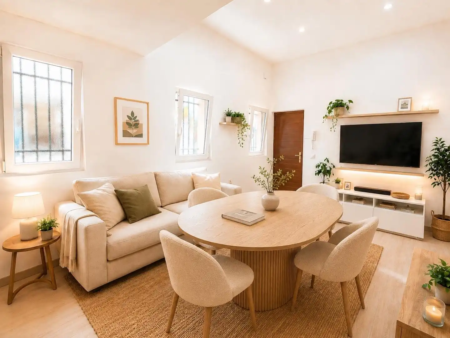 Sala de estar de Piso en venta en Madrid