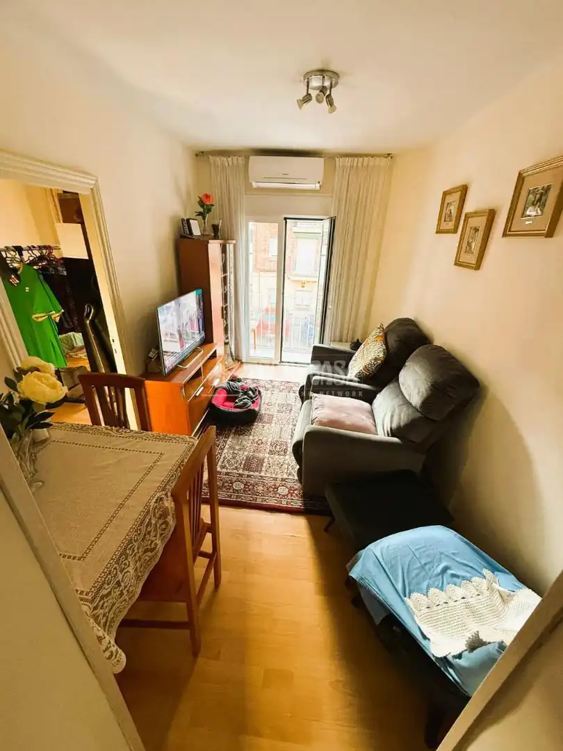Living room of Flat for sale in Madrid  with Terrace