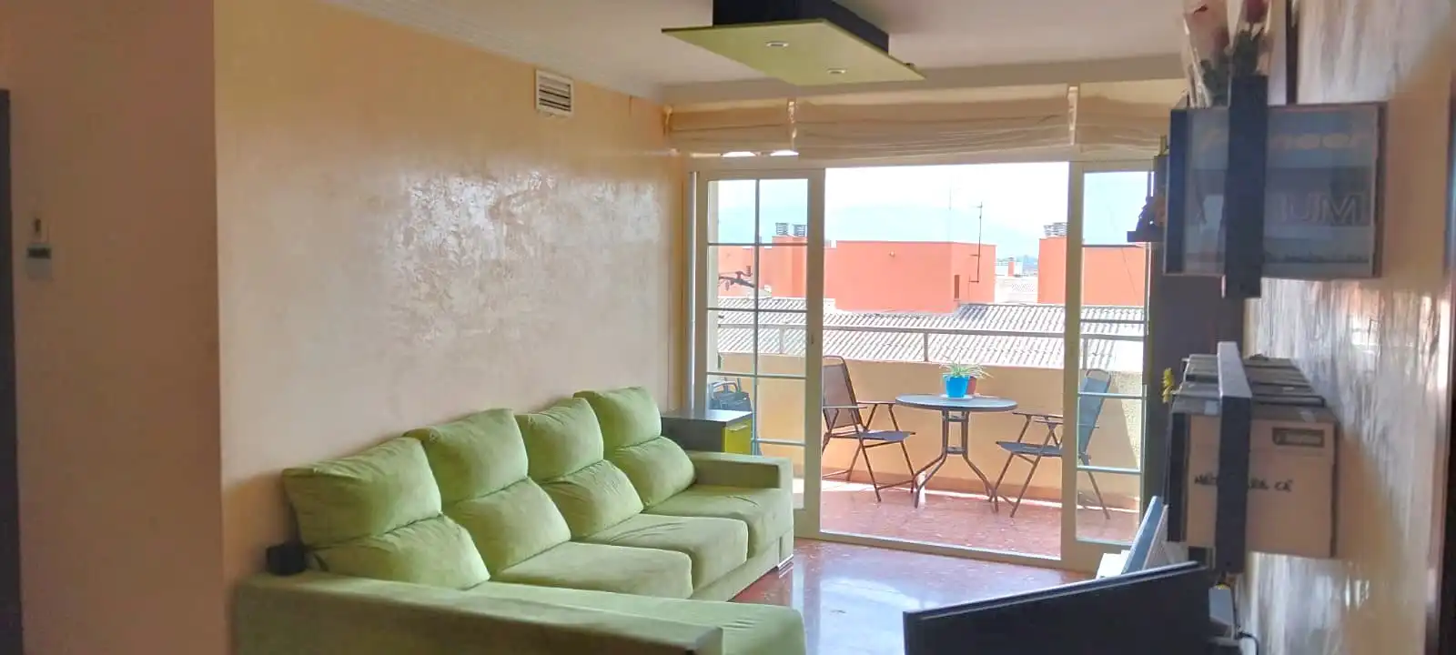 Sala de estar de Piso en venta en Málaga Capital con Aire acondicionado, Calefacción y Terraza