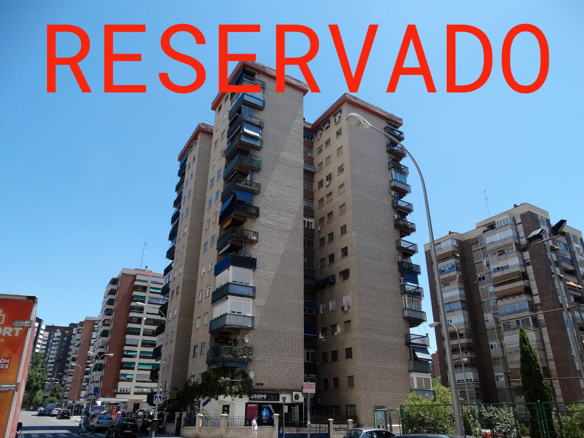Vista exterior de Piso de alquiler en  Madrid Capital con Aire acondicionado, Calefacción y Parquet