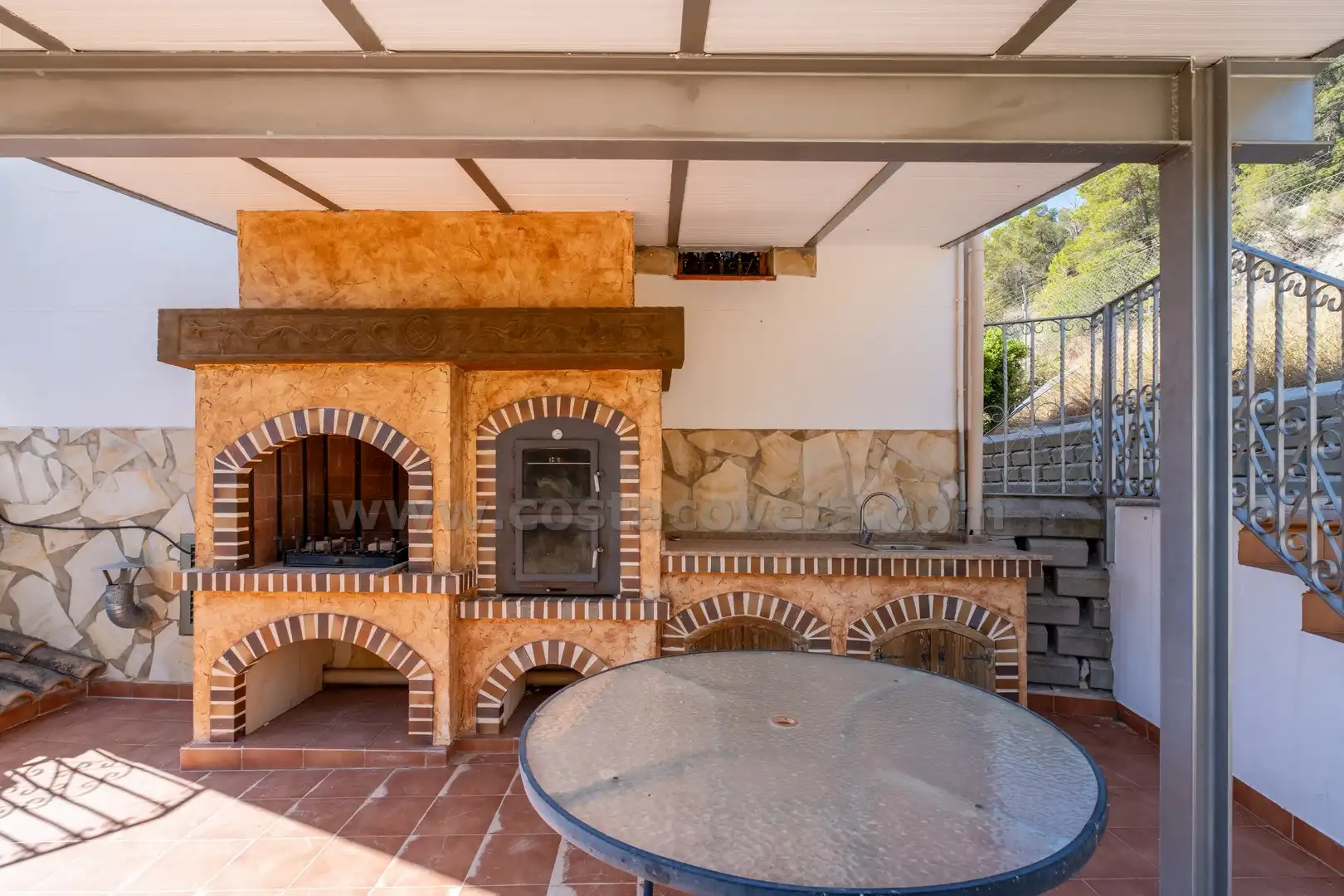 Terraza de Casa o chalet en venta en Relleu con Aire acondicionado, Jardín privado y Terraza