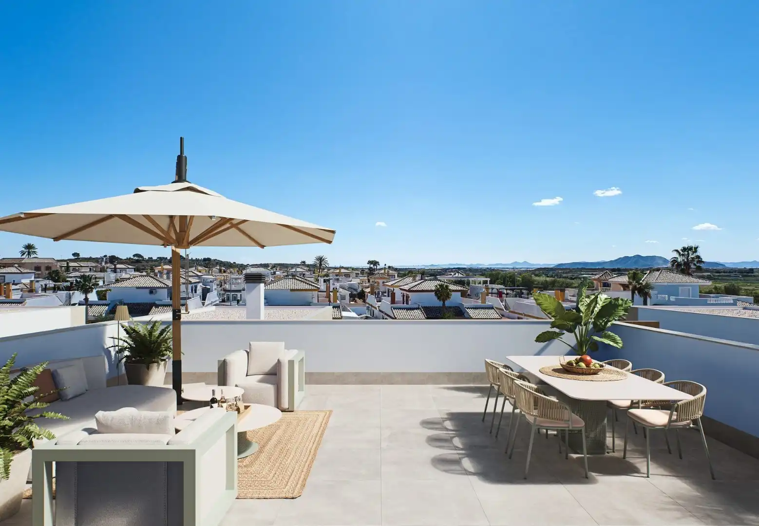 Terraza de Casa o chalet en venta en Murcia con Calefacción, Jardín privado y Terraza
