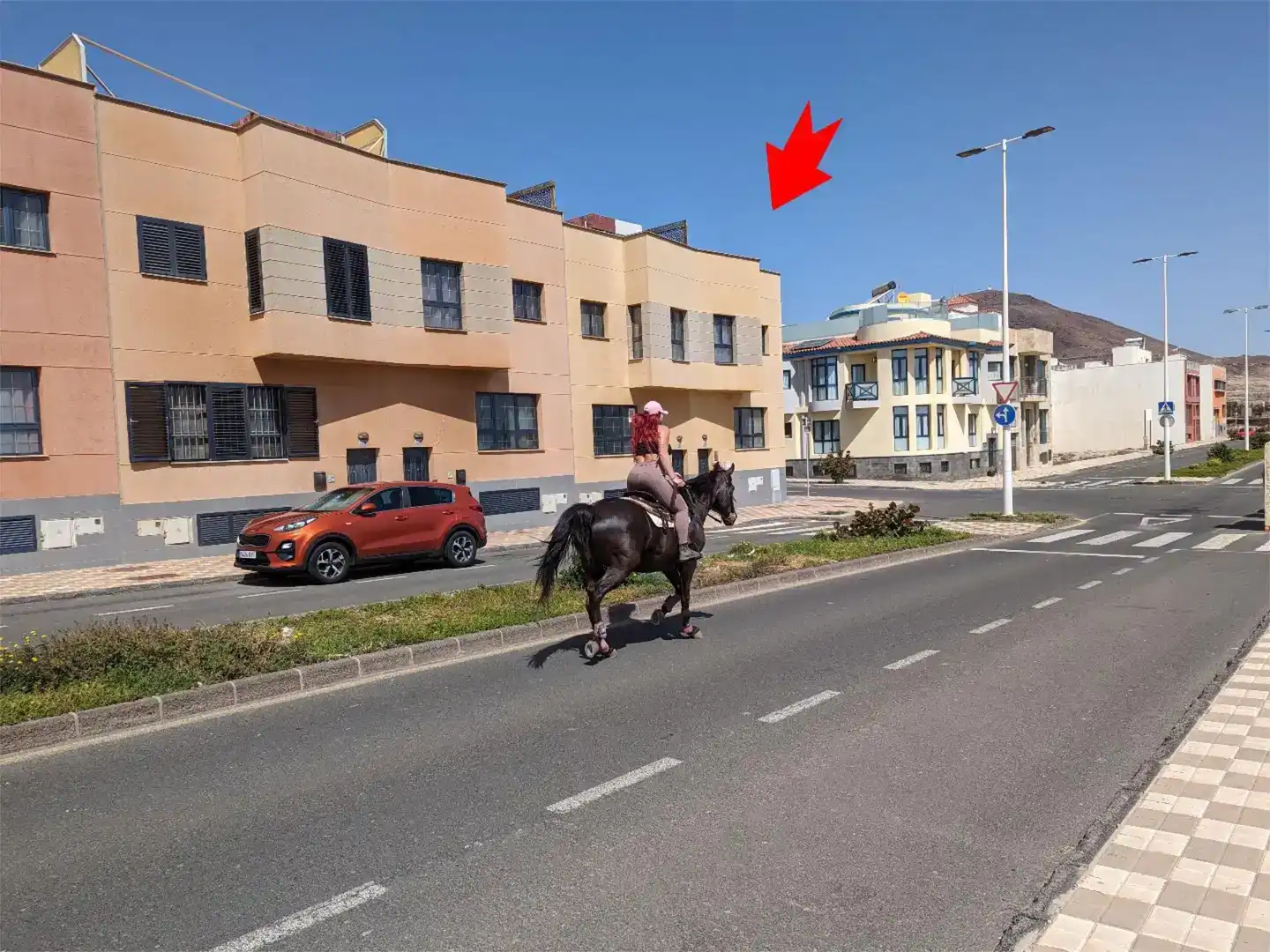 Vista exterior de Piso en venta en Agüimes con Trastero