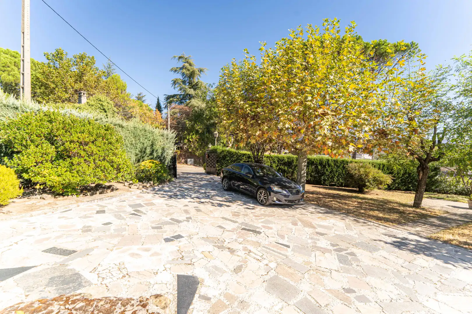 Parking of Houses for sale in Guadarrama  with Air Conditioner, Heating and Private garden