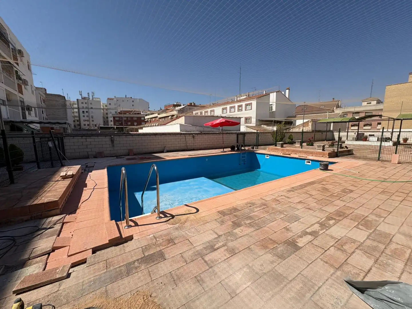 Swimming pool of Attic for sale in Ciudad Real  with Heating, Terrace and Community pool