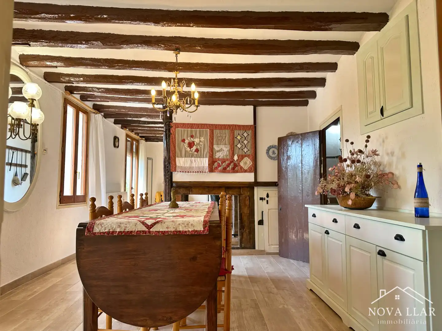 Kitchen of Country homes for sale in Campdevànol  with Heating, Private garden and Parquet flooring