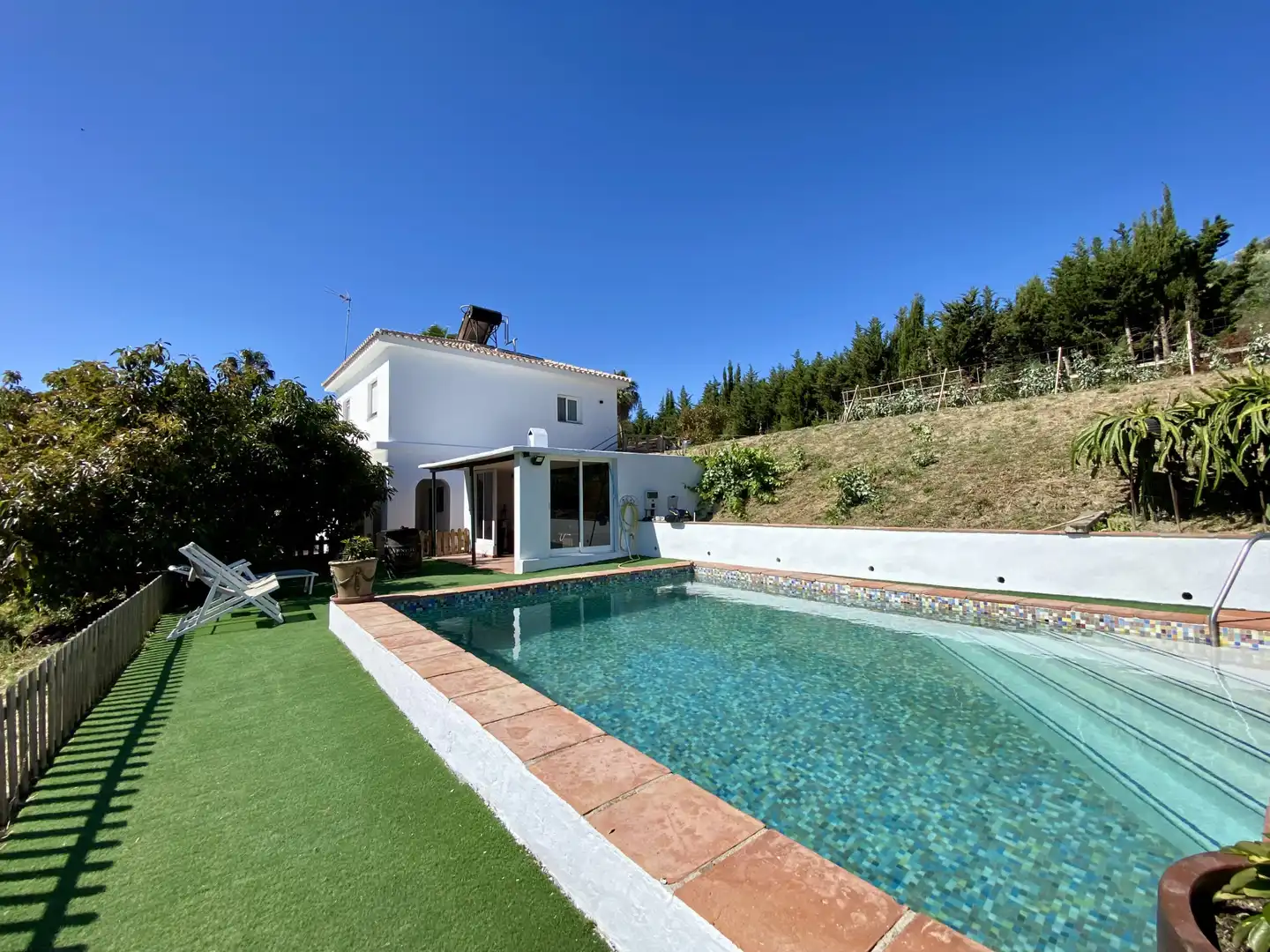 Garden of Houses for sale in Estepona  with Air Conditioner, Private garden and Terrace