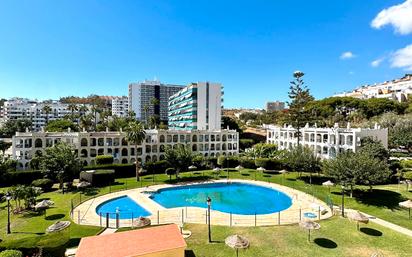 Exterior view of Flat to rent in Benalmádena  with Terrace, Furnished and Community pool