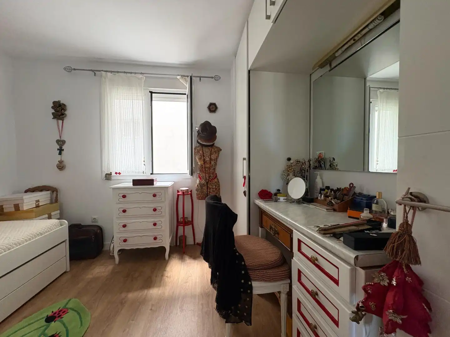 Bedroom of Flat for sale in Málaga  with Air Conditioner, Terrace and Furnished