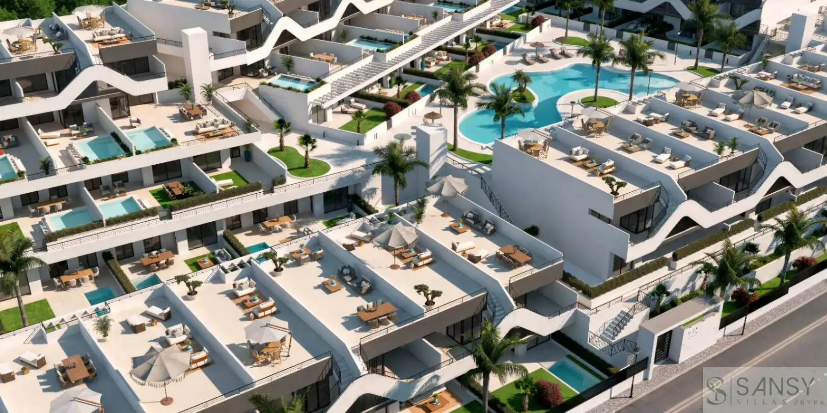 Apartment with pool for sale in Pueblo - Urbanizaciones, imagen 12