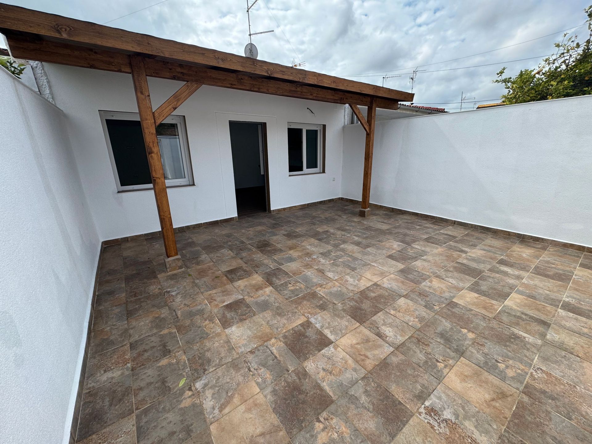 Terrace of House or chalet for sale in San Javier  with Air Conditioner and Private garden