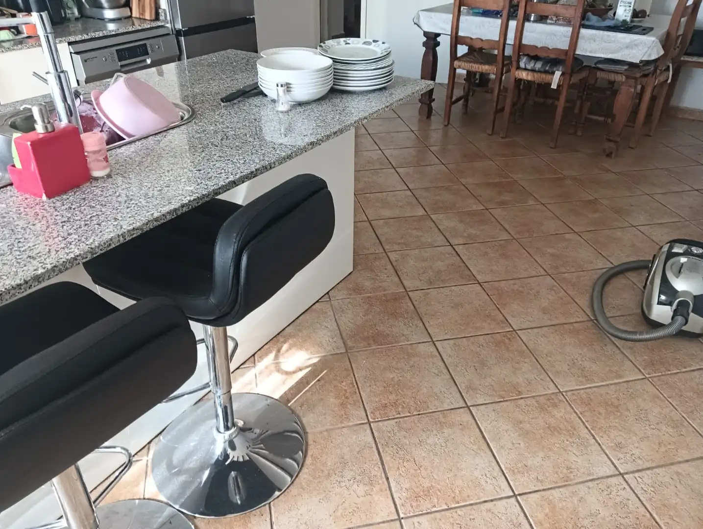 Cocina de Finca rústica en venta en Cuevas del Campo con Jardín privado, Parquet y Terraza