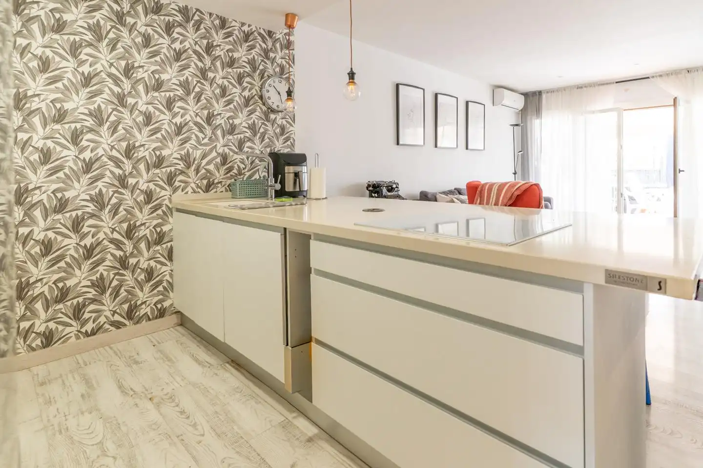 Kitchen of Detached homes for sale in Santa Pola  with Air Conditioner, Private garden and Parquet flooring