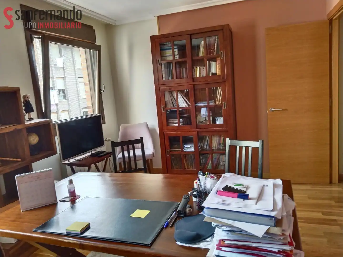 Dining room of Flat for rent in Los Corrales de Buelna   with Heating, Parquet flooring and Furnished