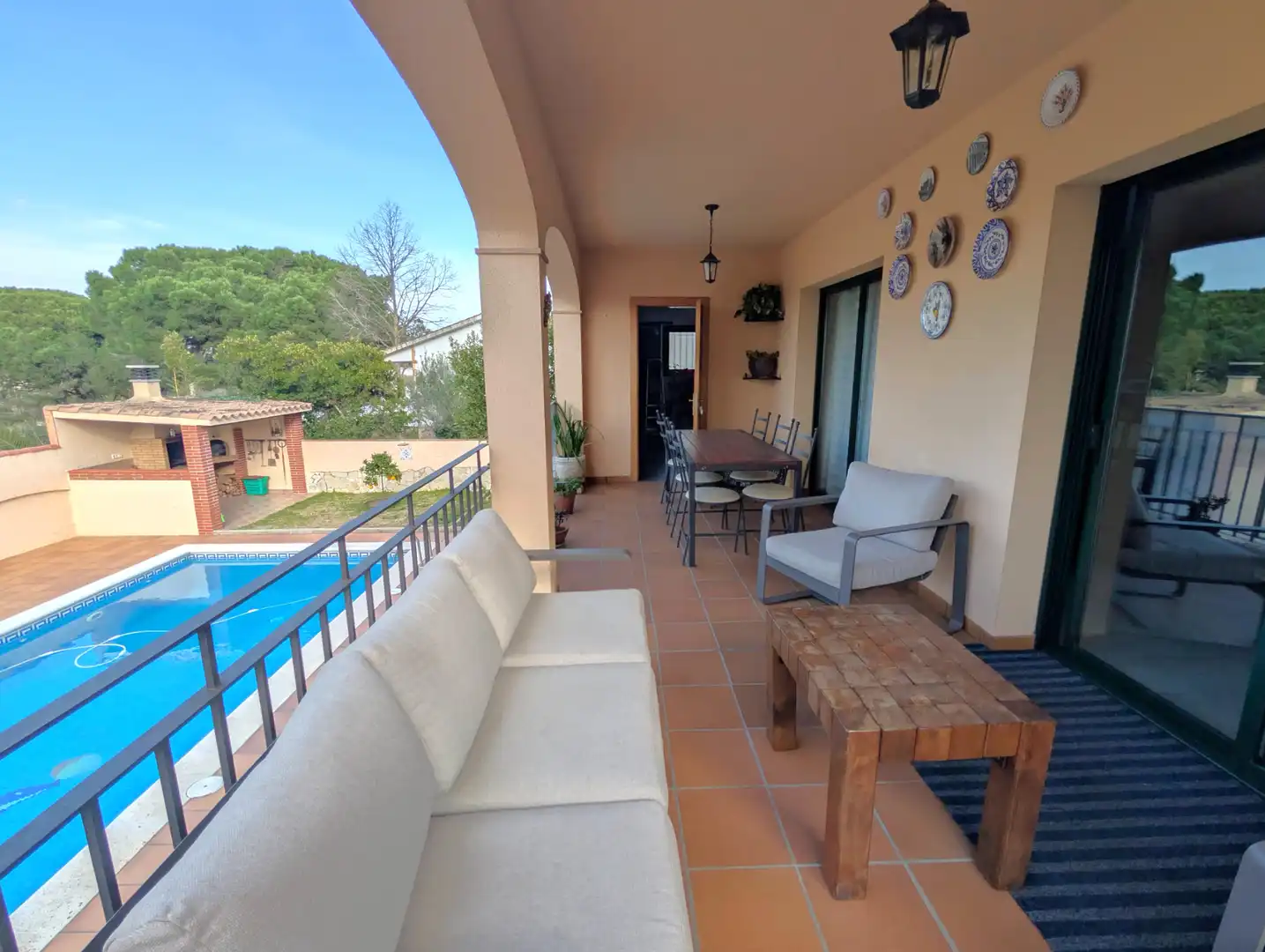 Terraza de Casa o chalet en venta en Castell d'Aro, Platja d'Aro i s'Agaró con Calefacción, Jardín privado y Terraza