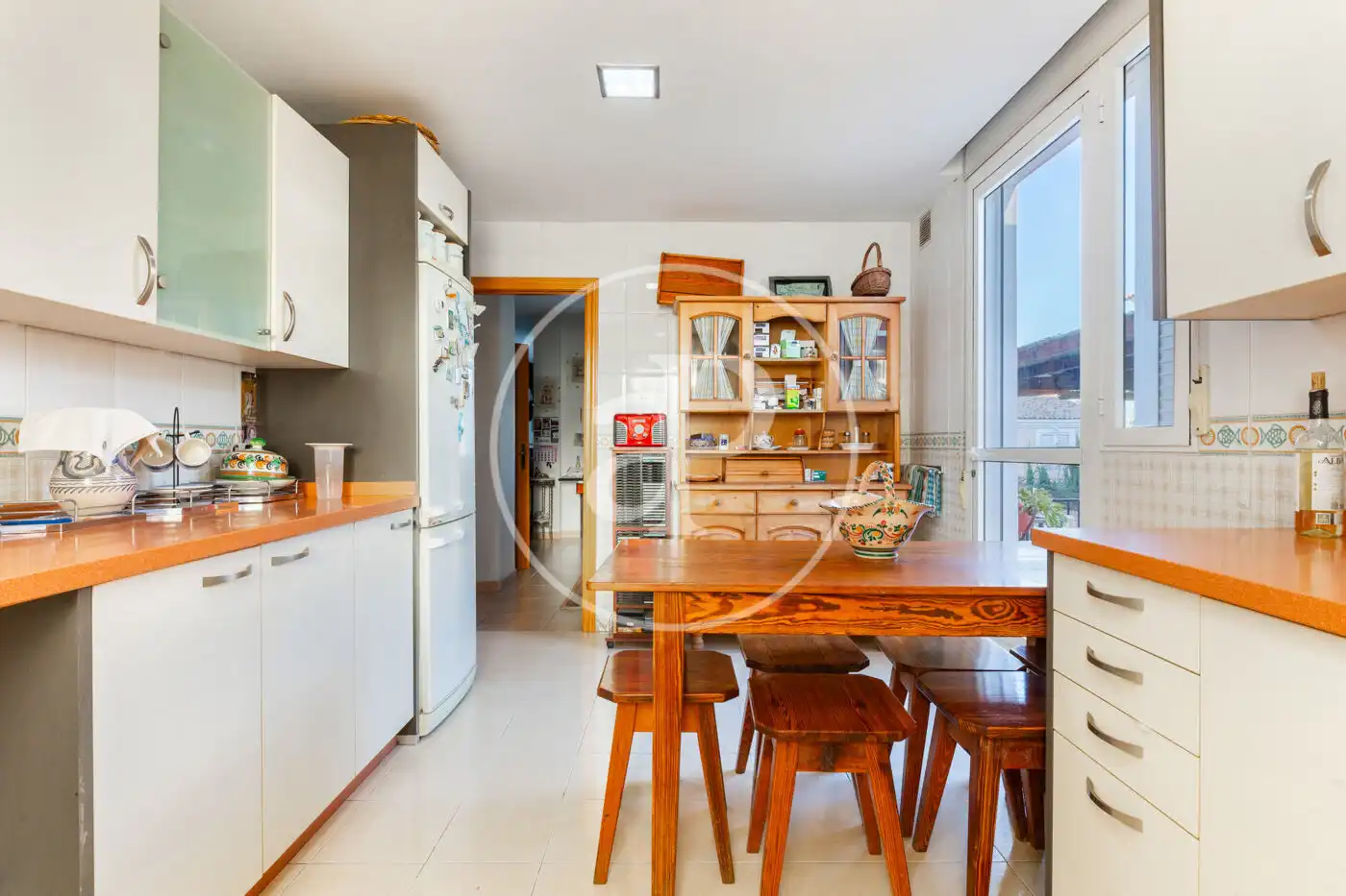 Cocina de Casa o chalet en venta en Puçol con Aire acondicionado, Calefacción y Jardín privado