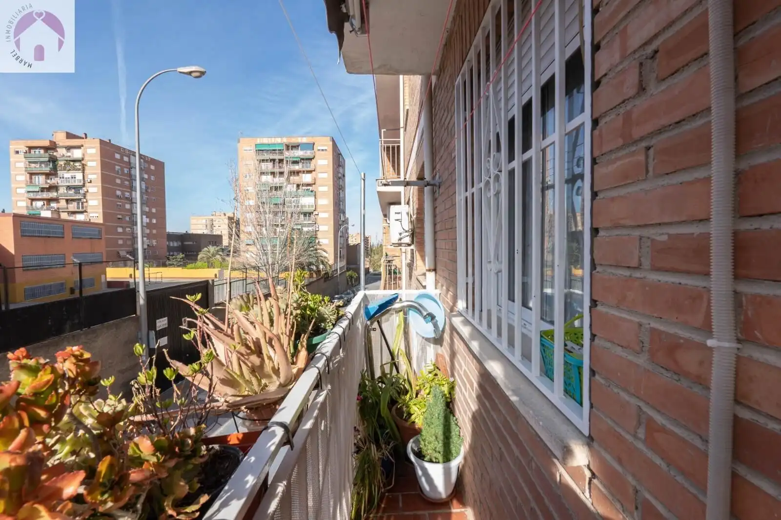 Balcony of Flat for sale in Granada  with Air Conditioner, Heating and Terrace