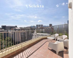 Exterior view of Attic to rent in  Barcelona Capital  with Heating and Terrace