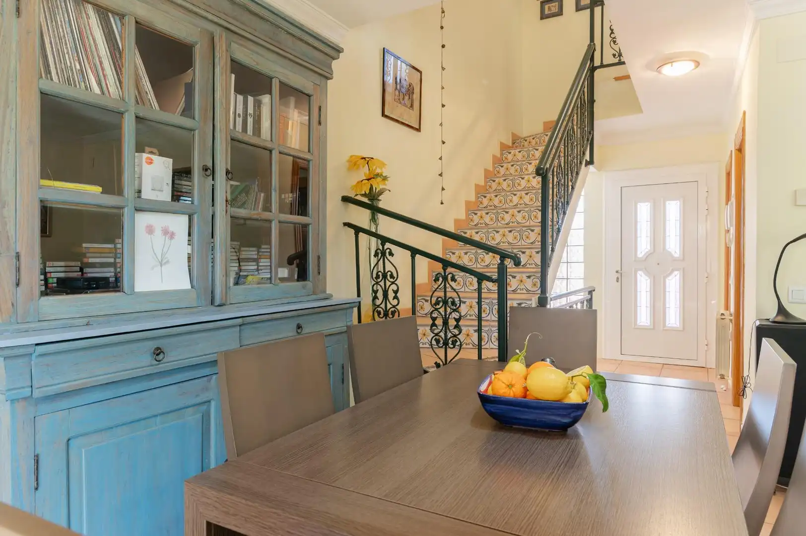 Esszimmer von Einfamilien-Reihenhaus zum Verkauf in Benicasim / Benicàssim mit Heizung, Privatgarten und Terrasse