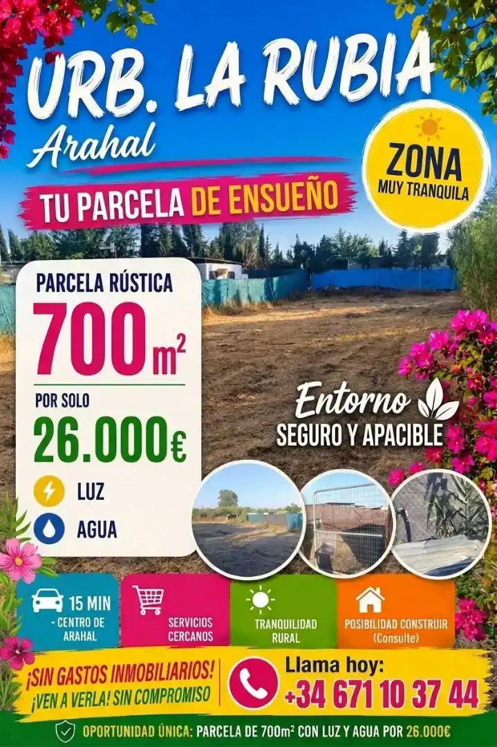 Finca rústica en venda en Arahal