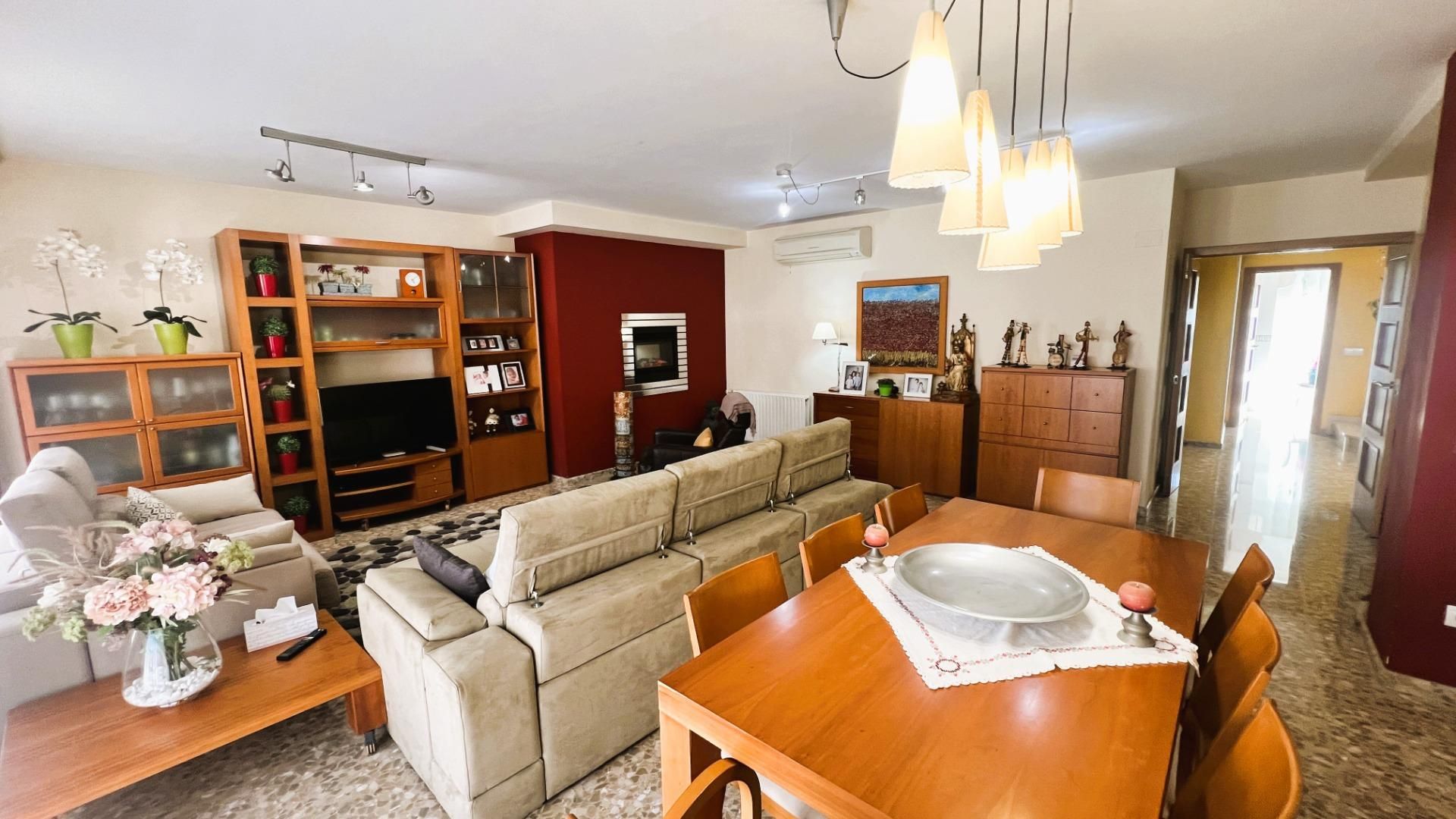 Living room of Attic for sale in Castellón de la Plana / Castelló de la Plana  with Air Conditioner, Heating and Terrace