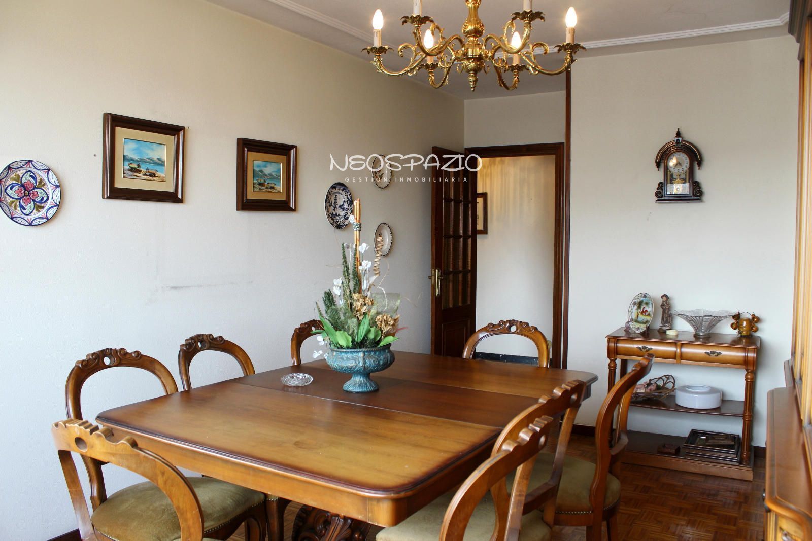 Comedor de Piso en venta en Lugo Capital con Calefacción, Parquet y Terraza