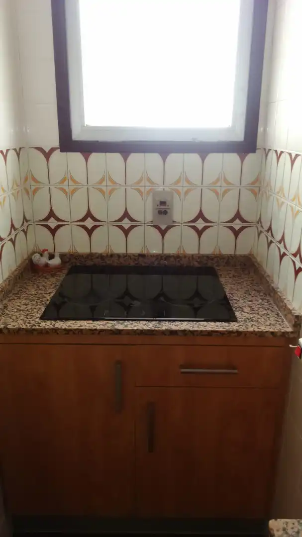 Cocina de Apartamento de alquiler en Zaragoza con Calefacción, Parquet y Amueblado