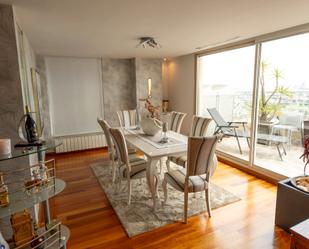 Dining room of Attic for sale in  Valencia Capital  with Air Conditioner, Terrace and Balcony