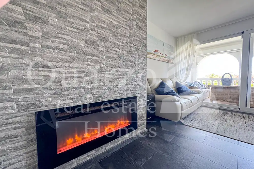 Sala de estar de Apartamento en venta en Dénia con Aire acondicionado, Calefacción y Terraza