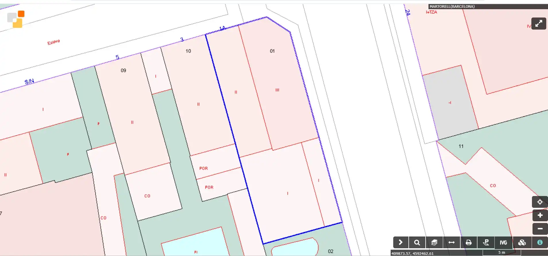 Residencial en venta en Carrer del Camí Vell de Sant Esteve, 1, Martorell