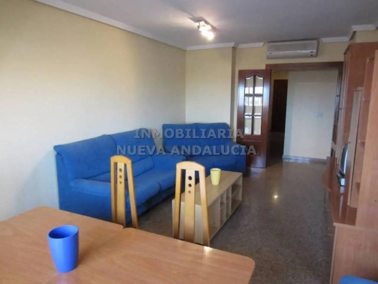Sala de estar de Piso en venta en Almería con Aire acondicionado, Calefacción y Terraza