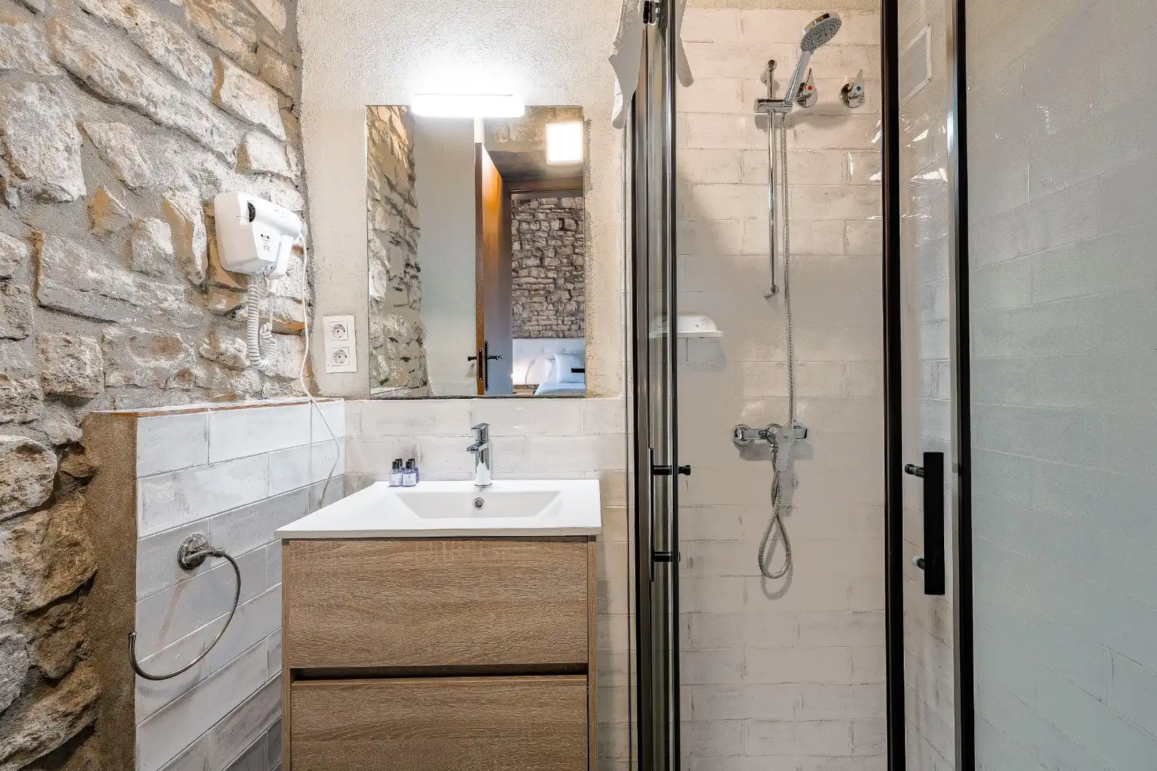 Baño de Casa o chalet en venta en Ribera d'Ondara con Aire acondicionado, Calefacción y Terraza