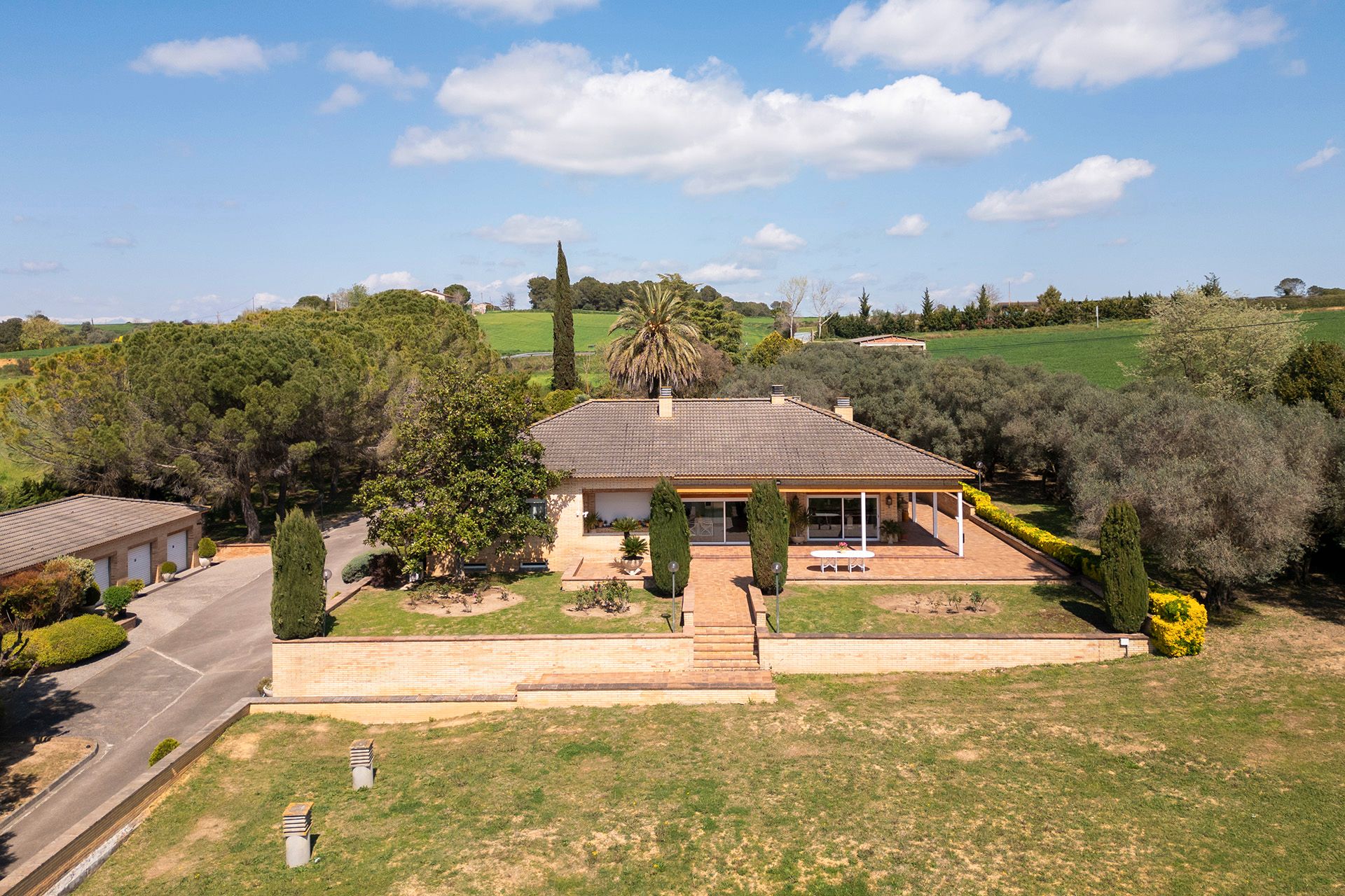 Garden of House or chalet for sale in Cornellà del Terri  with Heating, Private garden and Parquet flooring