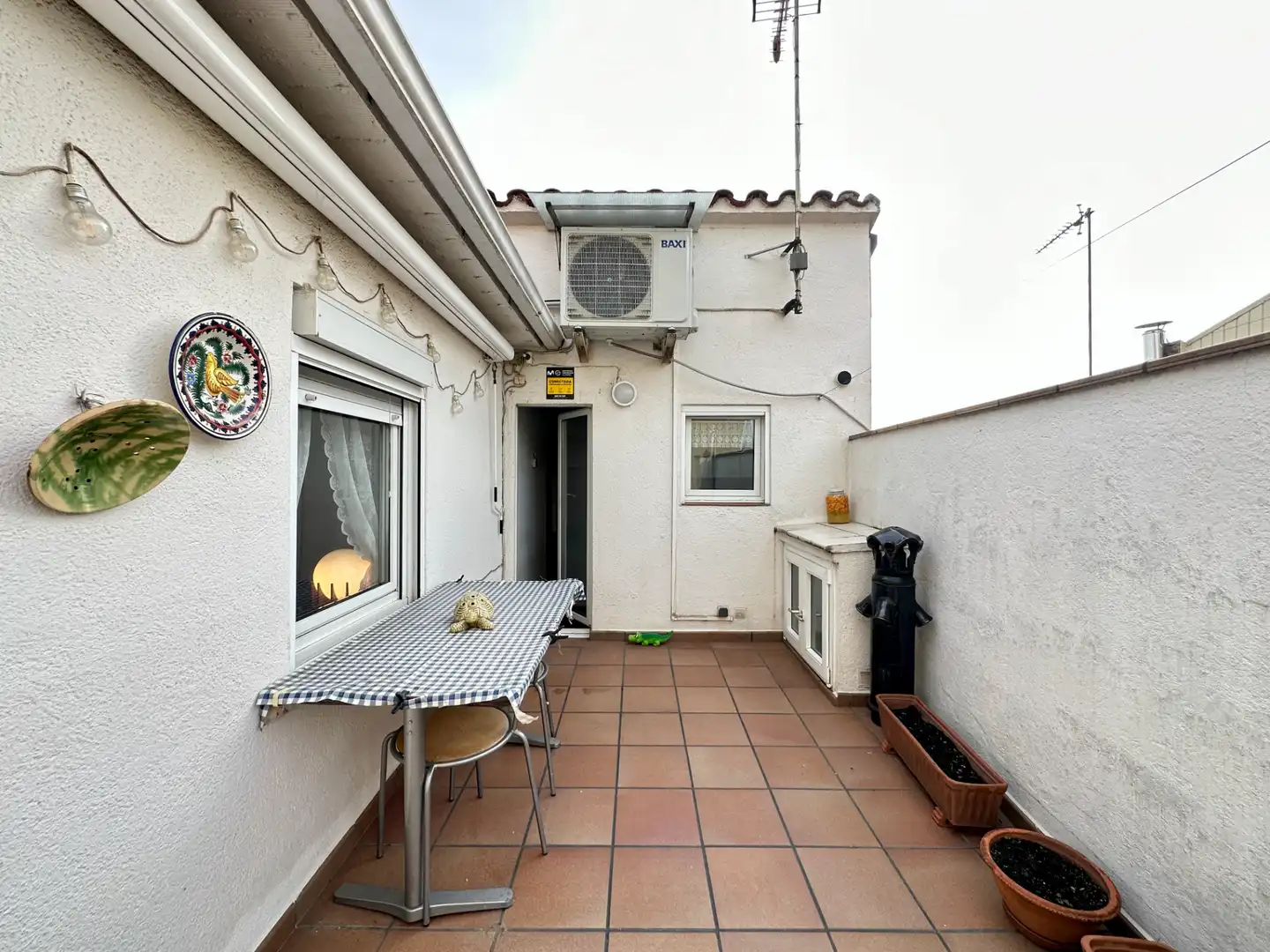 Terraza de Casa adosada en venta en Manlleu con Calefacción, Jardín privado y Trastero