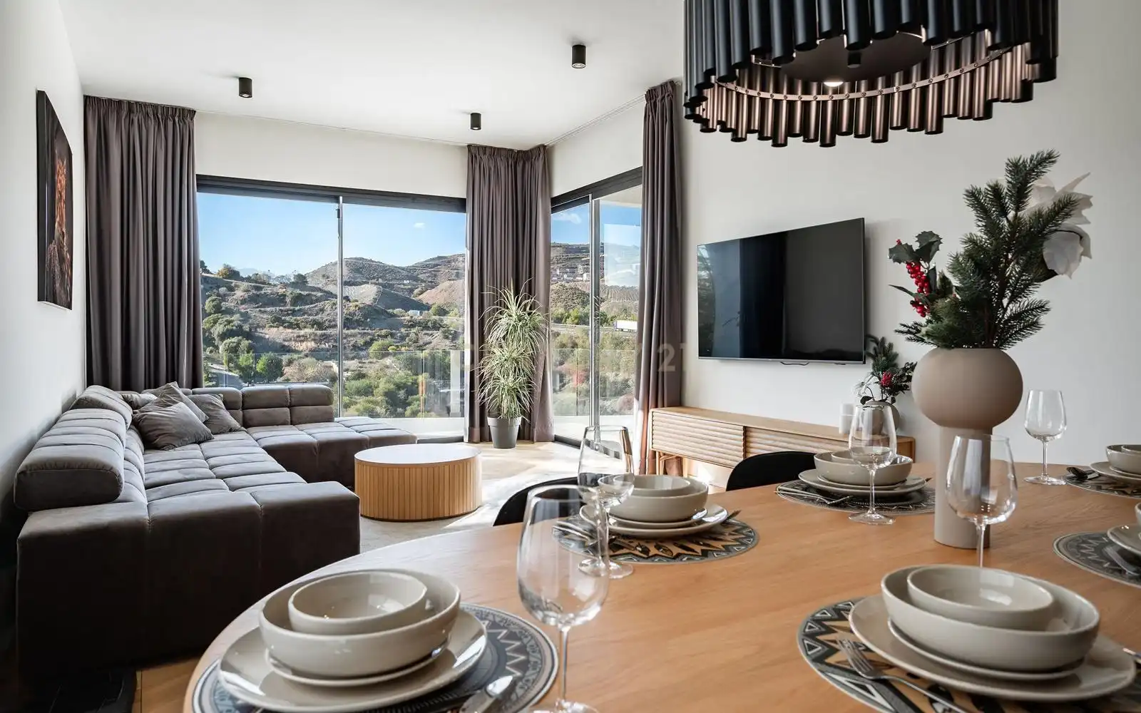 Comedor de Casa o chalet en venta en Benahavís con Aire acondicionado, Trastero y Piscina