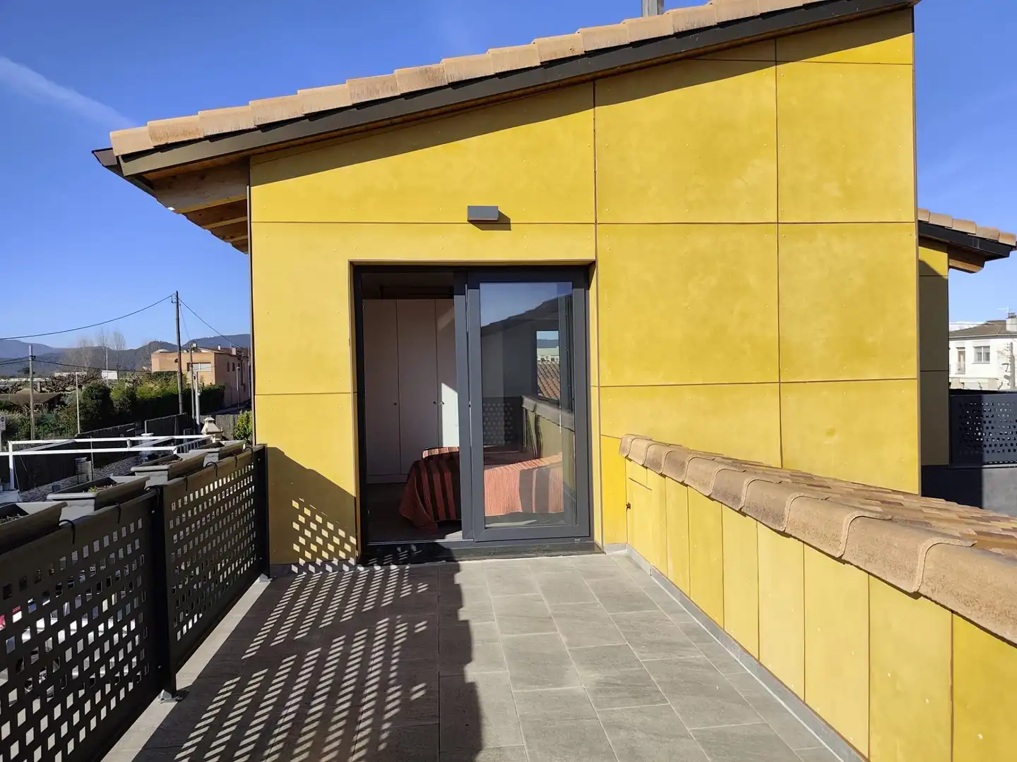 Terraza de Casa o chalet en venta en Fontcoberta con Aire acondicionado, Calefacción y Jardín privado